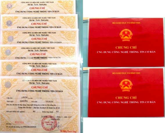 Các loại chứng chỉ tiếng anh