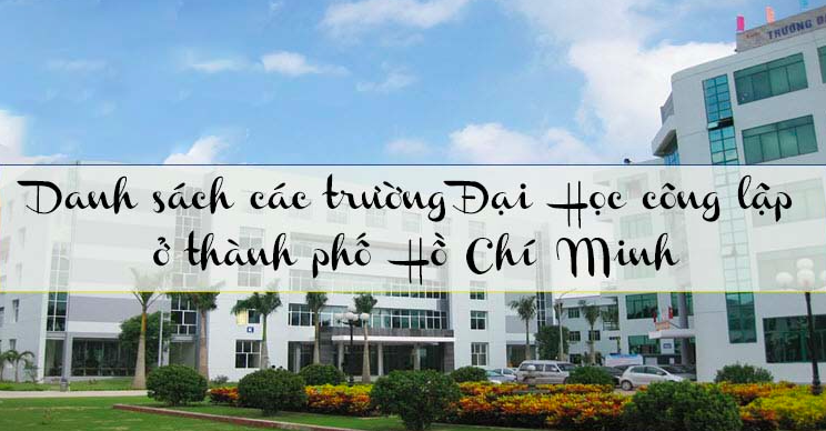 danh sach truong dai hoc tai tp hcm