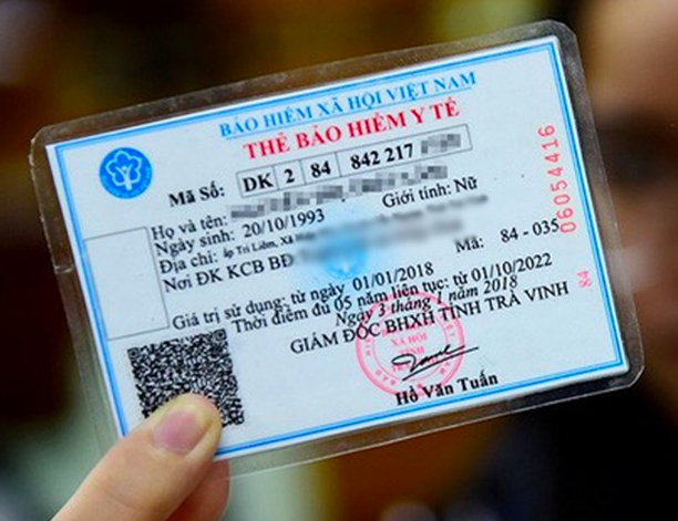 Thẻ bảo hiểm y tế